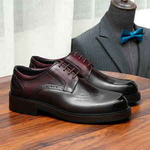 AlliElegance Luxe Brogue Oxford Dress Shoes