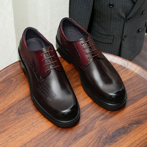 AlliElegance Luxe Brogue Oxford Dress Shoes