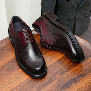 AlliElegance Luxe Brogue Oxford Dress Shoes