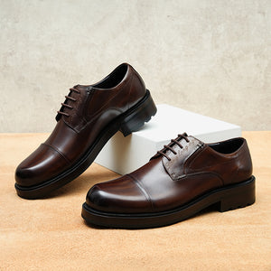 AlliElegance Luxe Brogue Oxford Dress Shoes