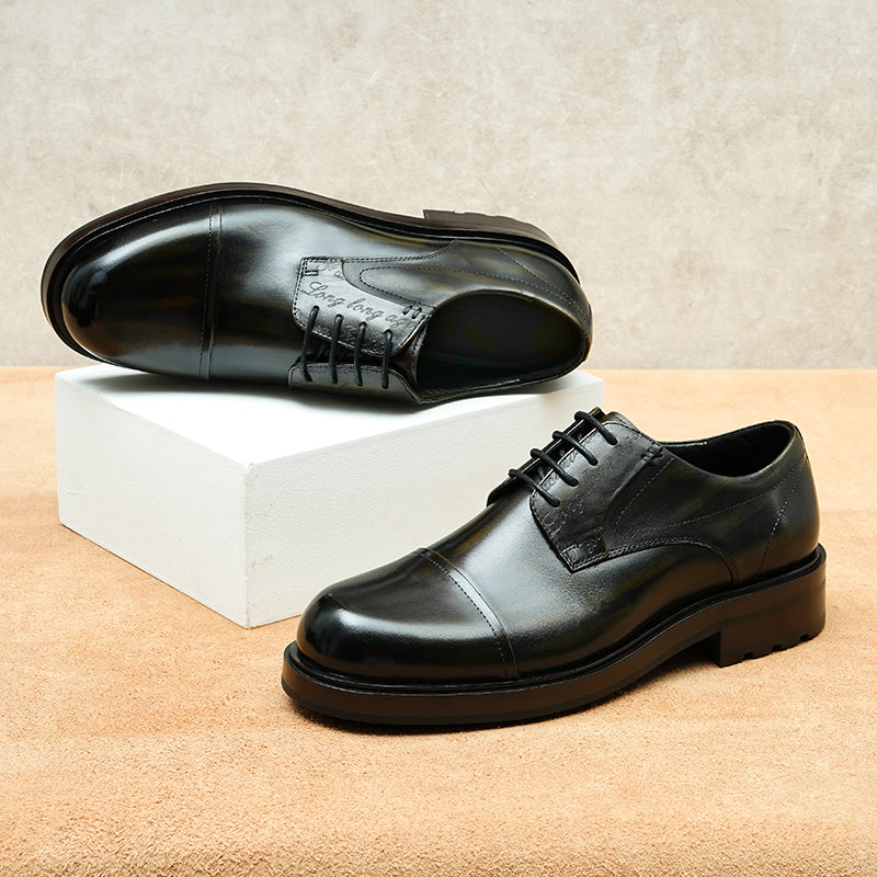 AlliElegance Luxe Brogue Oxford Dress Shoes