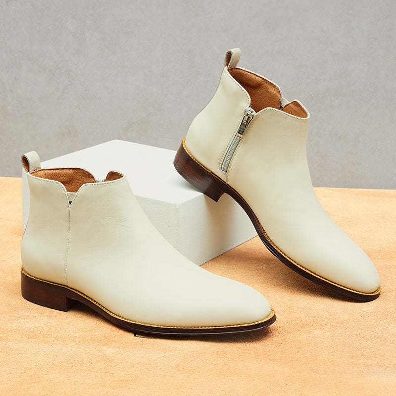 UrbanEase Round Toe Slip-On Boots