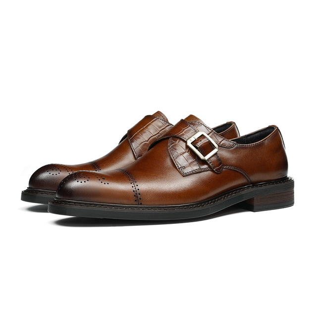 Opulessa Everyday Buckle Brogue Shoes