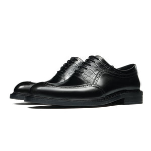 Eldorian Elegance Leather Laces Brogues