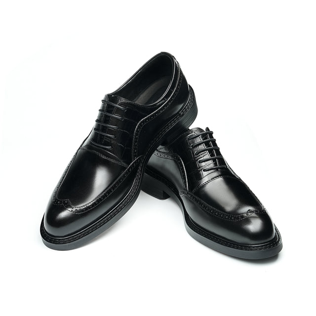 Eldorian Elegance Leather Laces Brogues