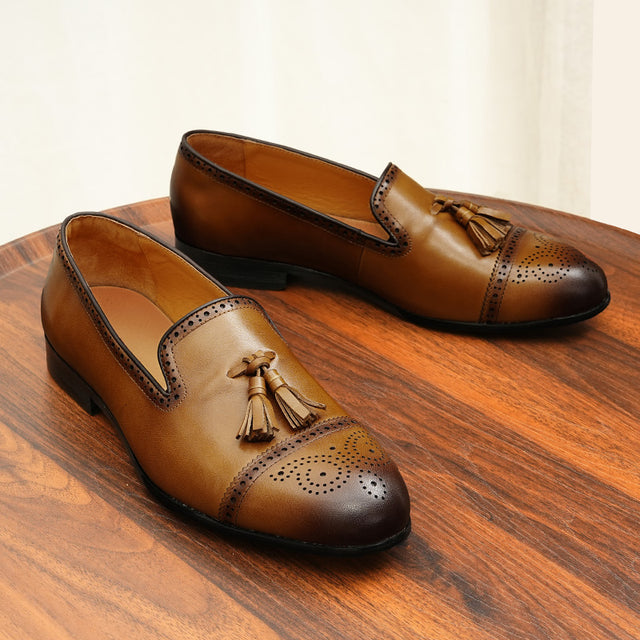 Exoticade Diamoré Ebonique Croc Loafers