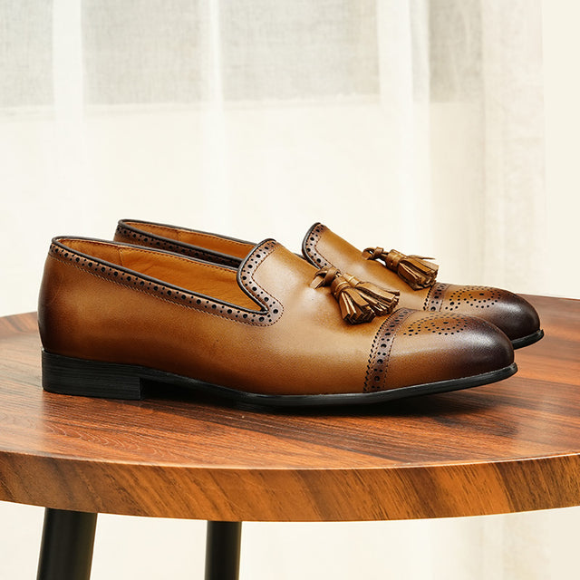 Exoticade Diamoré Ebonique Croc Loafers