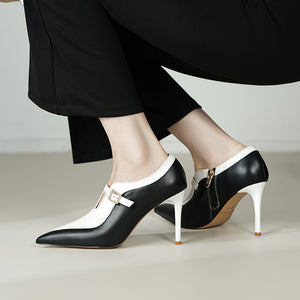 AlliLuxe Classic Elegant Heel Shoes