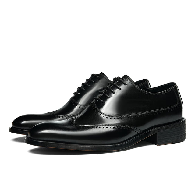 Eldorian Elegance Leather Laces Loafers