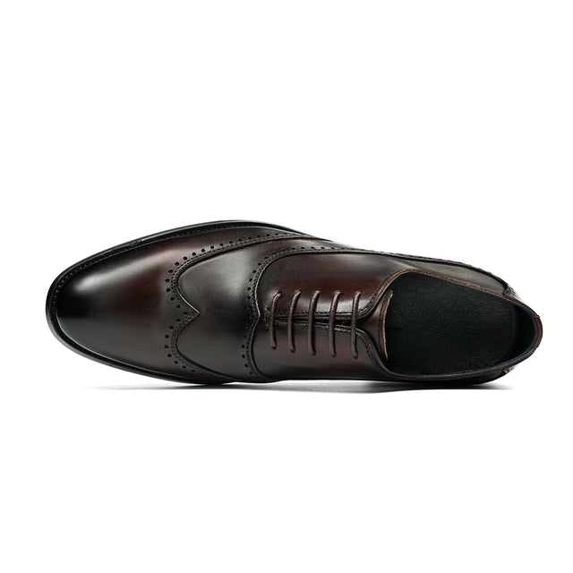 Eldorian Elegance Leather Laces Loafers