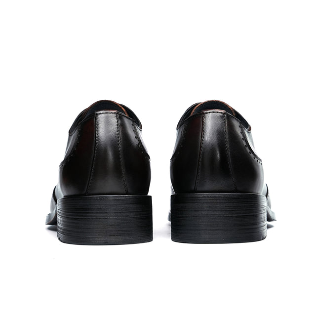 Eldorian Elegance Leather Laces Loafers