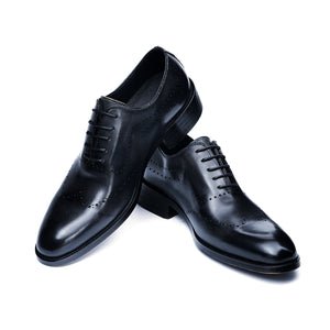 Eldorian Elegance Leather Laces Loafers