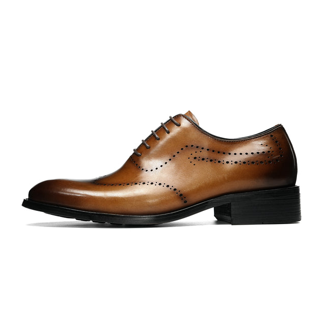 Eldorian Elegance Leather Laces Loafers