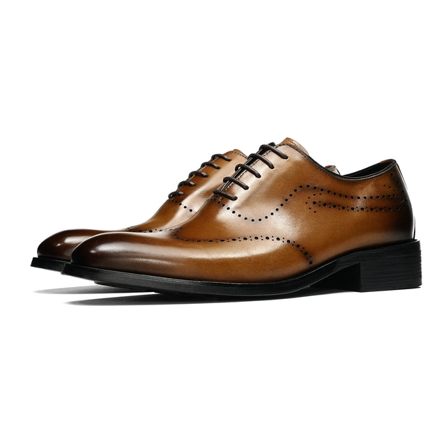 Eldorian Elegance Leather Laces Loafers