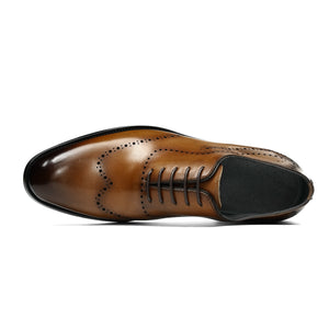 Eldorian Elegance Leather Laces Loafers