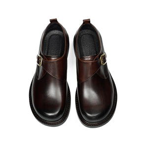 Serpatura Croctex Buckle Brogues Monk Footwear