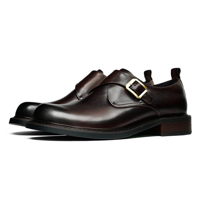 Serpatura Croctex Buckle Brogues Monk Footwear