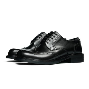 Serpatura Croctex Laces Monk Straps