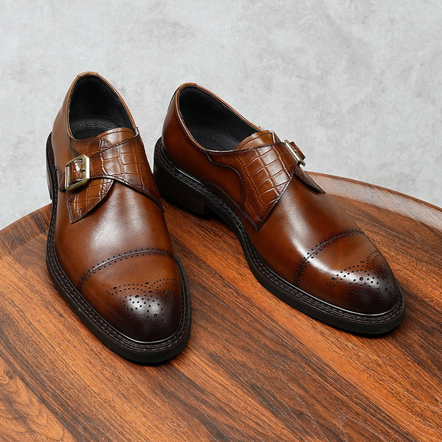 Opulessa Everyday Buckle Brogue Shoes