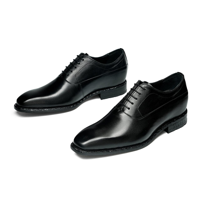Aurastyle Ebonique increased Leather Brogues