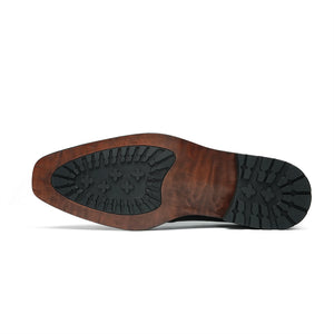 Aurastyle Ebonique increased Leather Brogues