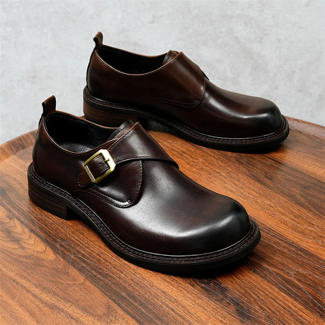 Serpatura Croctex Buckle Brogues Monk Footwear