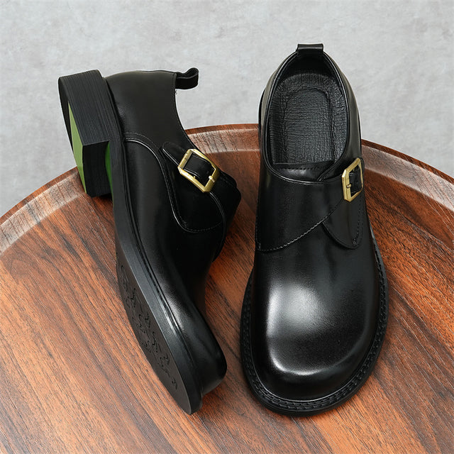 Serpatura Croctex Buckle Brogues Monk Footwear