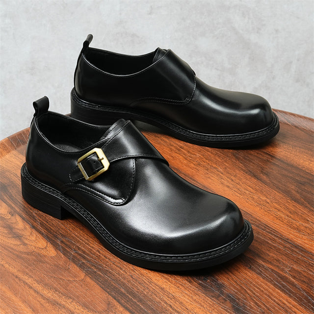 Serpatura Croctex Buckle Brogues Monk Footwear