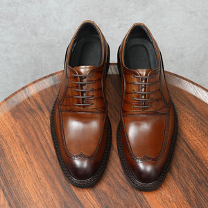 Eldorian Elegance Leather Laces Brogues