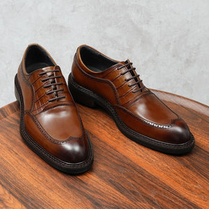 Eldorian Elegance Leather Laces Brogues