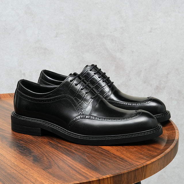 Eldorian Elegance Leather Laces Brogues