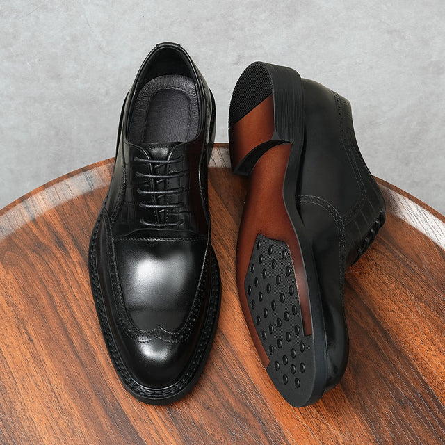 Eldorian Elegance Leather Laces Brogues