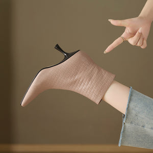 Auburnyx Couture Pointed Toe Event Boots