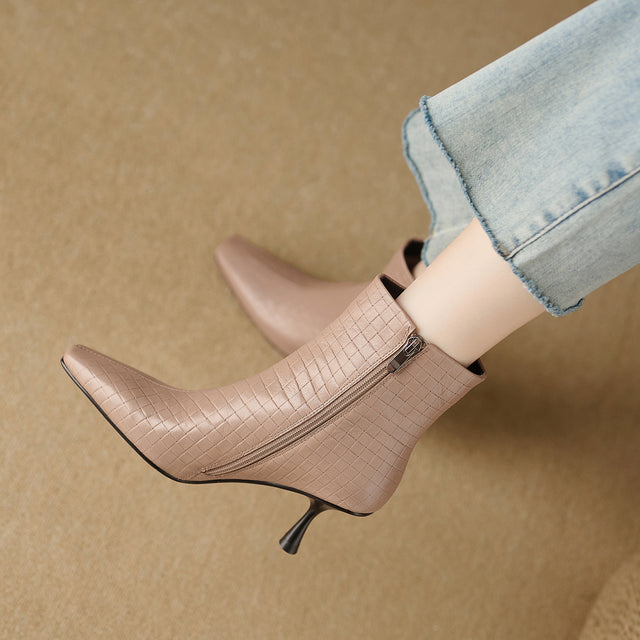 Auburnyx Couture Pointed Toe Event Boots