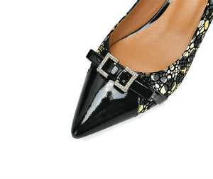 AlliLuxe Classic Elegant Heel Shoes