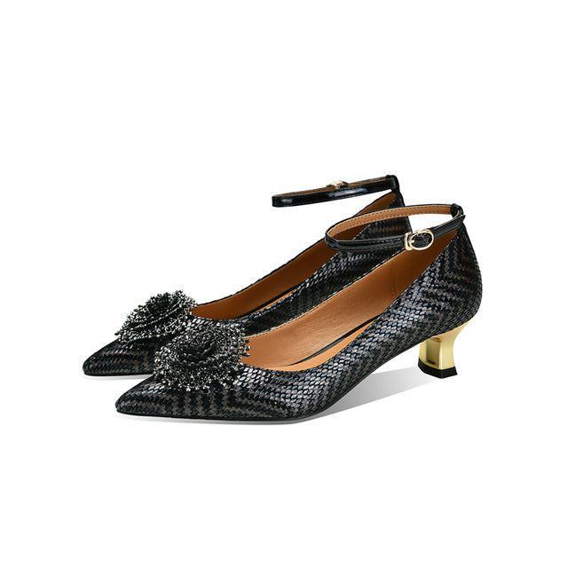 Opulessa Serpatura Wedding Pumps