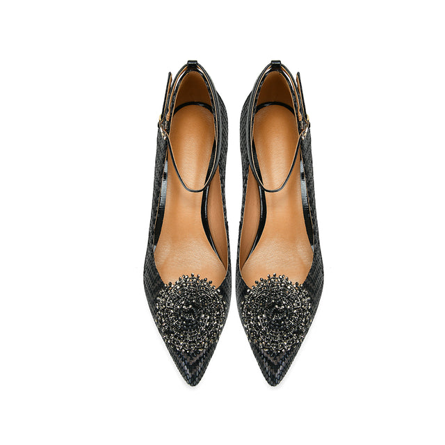 Opulessa Serpatura Wedding Pumps