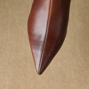 Auburnyx Couture Pointed Toe Event Boots