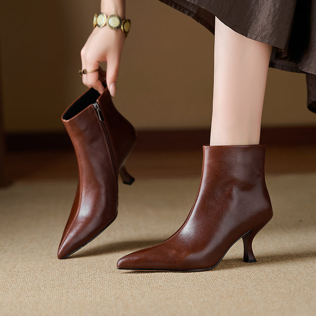 Auburnyx Couture Pointed Toe Event Boots