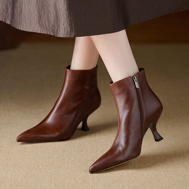 Auburnyx Couture Pointed Toe Event Boots