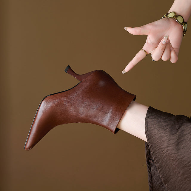 Auburnyx Couture Pointed Toe Event Boots