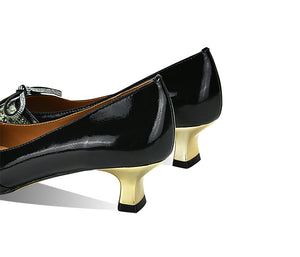 AlliLuxe Classic Elegant Heel Shoes