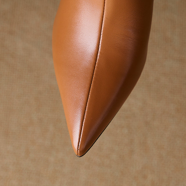 Auburnyx Couture Pointed Toe Event Boots
