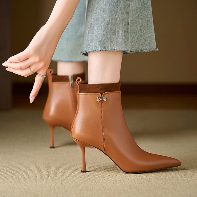 Auburnyx Couture Pointed Toe Event Boots