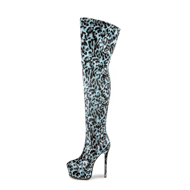 Diamoré Luxe Heel Platform Boots