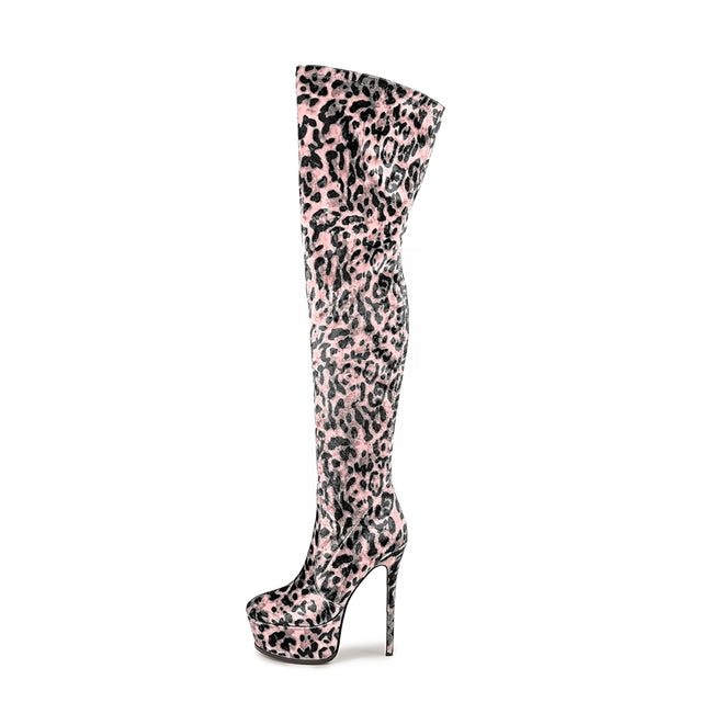 Diamoré Luxe Heel Platform Boots