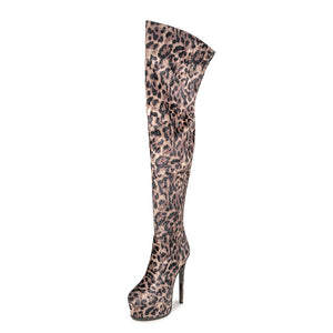 Diamoré Luxe Heel Platform Boots