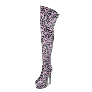 Diamoré Luxe Heel Platform Boots