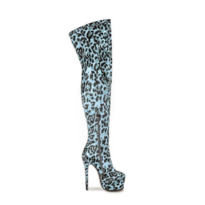 Diamoré Luxe Heel Platform Boots