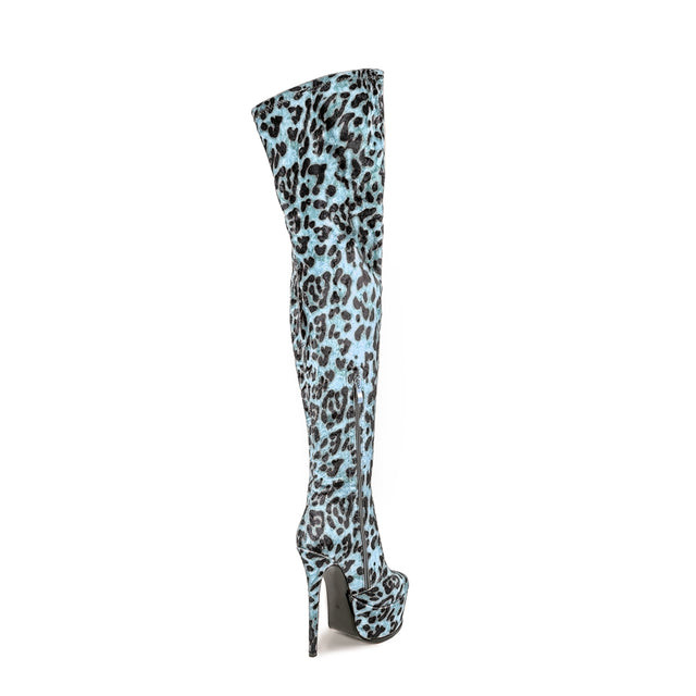Diamoré Luxe Heel Platform Boots
